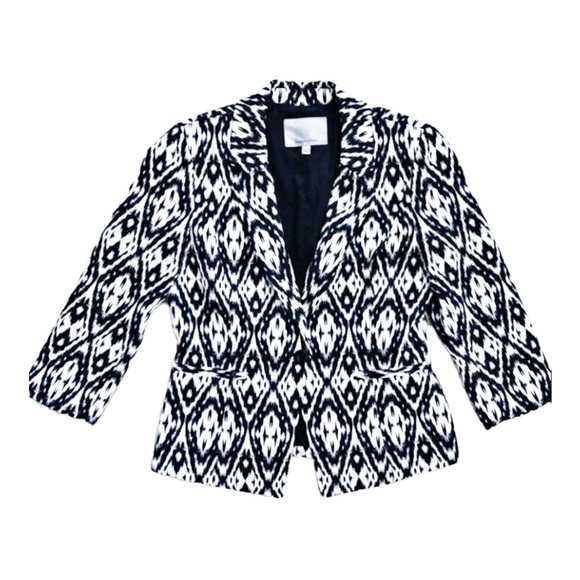 Classiques Entier Black & White Blazer MSRP $359 - Picture 2 of 10